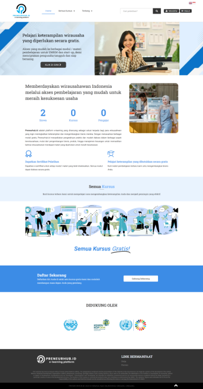 Preneurhub.id - Website